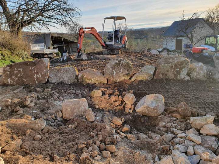 Aménagement de terrain Auzances