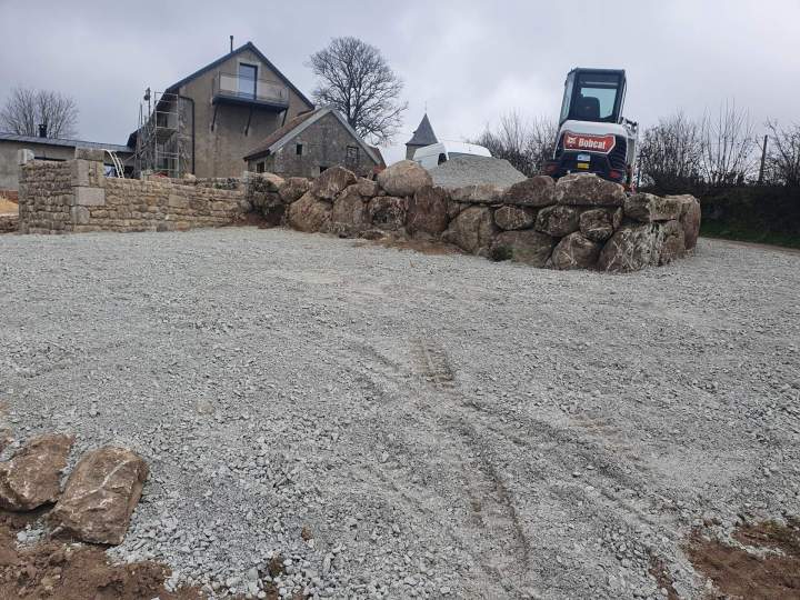 Terrassement et enrochement Auzances