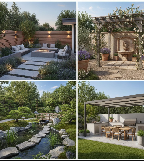 Aménagement extérieur, Rougnat