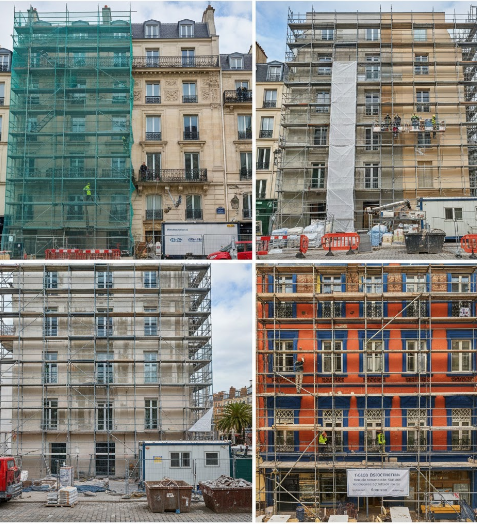 Ravalement de façade, Pionsat